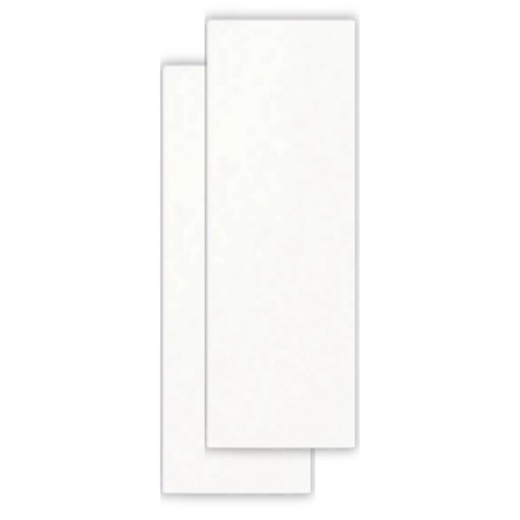 Revestimento Portinari White Plain Matte Pei 0 30x90cm Retificado