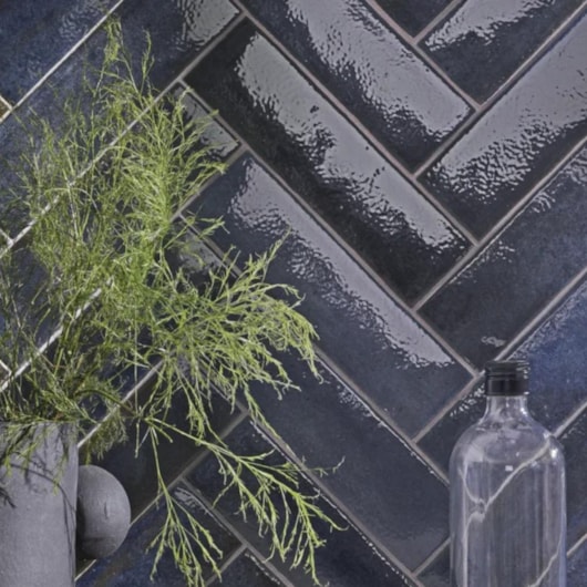 Revestimento Portobello Artfact Indigo Brilho 6,5x23cm Bold - Imagem principal - 6c4d46bd-d31d-4801-97cf-38d6a449fa23