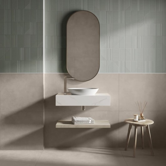 Revestimento Portobello Borda Borda Mini Hit Gris Externo 4x90cm Retificado - Imagem principal - 71fa603a-f87f-471b-824a-6293347e4d72