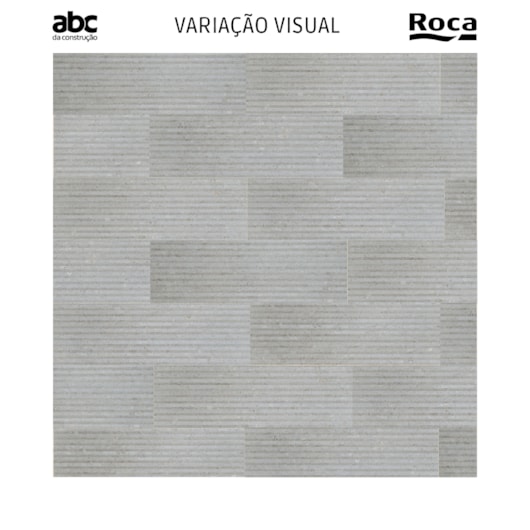 Revestimento Roca Inserto London Gray Cinza Acetinado 30x90,2cm Retificado - Imagem principal - 24ad2e2e-e19e-424e-928d-dde473e67002
