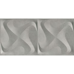 Revestimento Roca Seattle Spin Gris Acetinado 30x60cm Cinza Retificado 