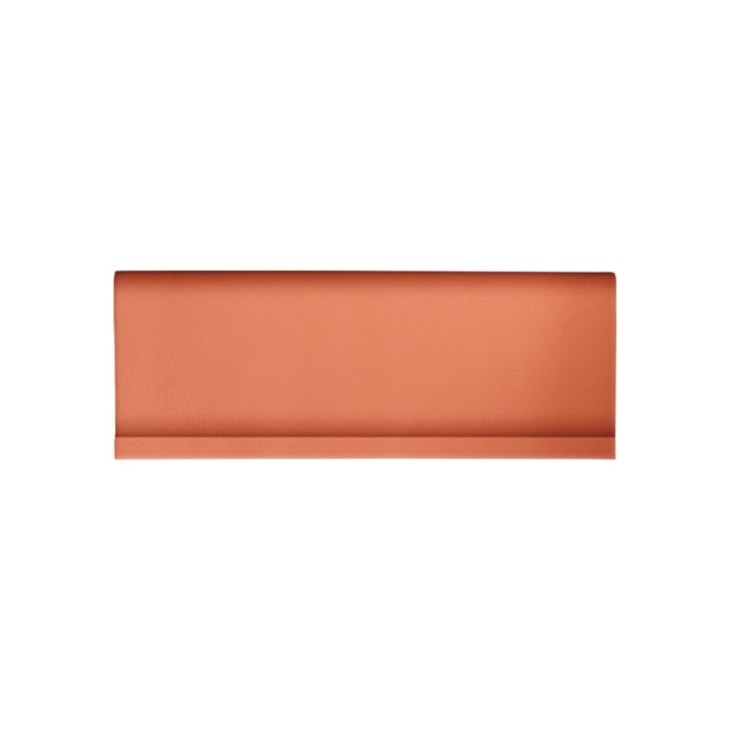 Revestimento Rodapé Terracota Liso Eurogres 9x24 cm