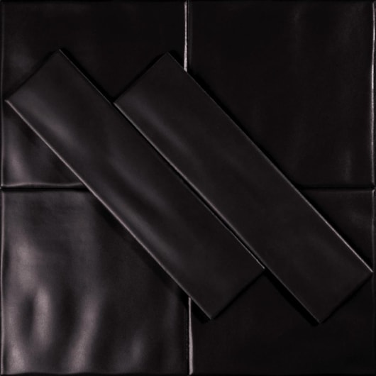Revestimento Strufaldi Nero 15x15cm Bold - Imagem principal - 455e43d8-a6a5-4560-8bee-fbdffbb7290b