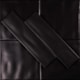 Revestimento Strufaldi Nero 6x24cm Bold - 76d8de9e-d24c-4ca7-bf5d-8205ab98d131