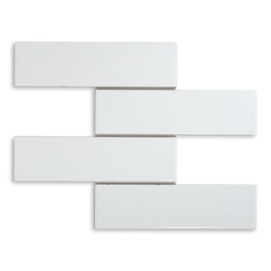 Revestimento Strufaldi White 7x26cm Bold - Imagem principal - 28f7368a-bdd4-4344-b205-f4b361a50375