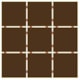 Revestimento Telado Para Fachada Ceral Marrom Brilhante 10x10cm - 76ac8f1c-1468-42b3-970a-3e0585ae388c