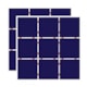 Revestimento Telado Para Fachada E Piscina Ceral Azul Cobalto Brilhante 10x10cm - 3620c635-c803-42a2-9a5b-89980feb7426