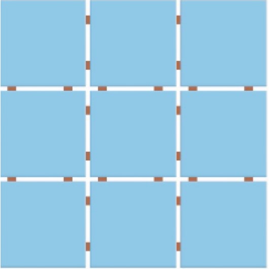 Revestimento Telado Para Fachada E Piscina Ceral Azul Piscina Brilhante 10x10cm - Imagem principal - f42c5f18-3e3a-44dd-8c80-d29643f8e600