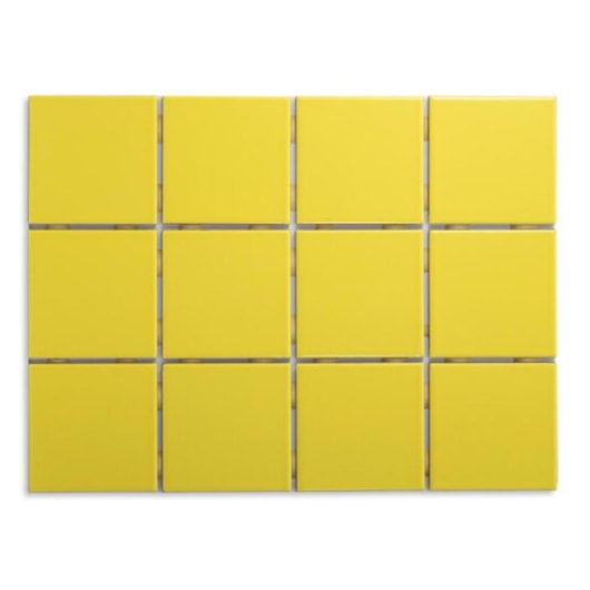 Revestimento Telado Strufaldi Canário 10x10cm Bold - Imagem principal - 4931f6f9-18cb-4f54-b4d1-3ecb84355079