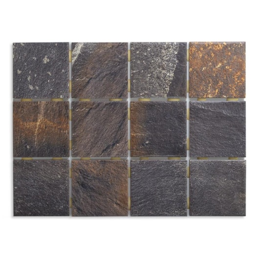 Revestimento Telado Strufaldi Ruggine 10x10cm Bold - Imagem principal - 7c0cb9d8-6f91-4c12-9914-771ec8412611