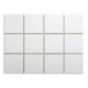Revestimento Telado Strufaldi White 10x10cm Bold - 6714a9b3-569a-47fe-8665-6f82f3ba6f41
