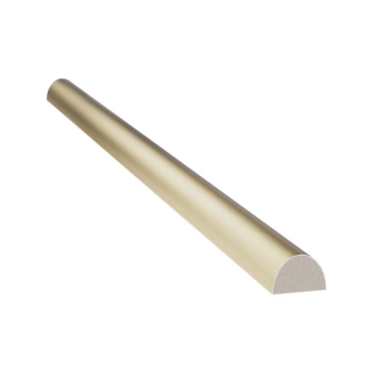 Rodameio Santa Luzia Meia Curva Champagne 598 280x2,5x1,25cm - Imagem principal - 380ba4ea-233c-483e-b24a-972a05977b6f
