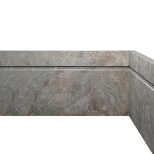 Rodapé Acqua New 25 Com Friso Eucafloor 15x240cm - Imagem principal - 0348b22c-c6d6-4194-8f66-cf903b5285e2