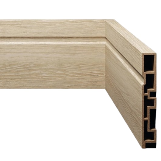 Rodapé  Acqua New Com Friso Cor 17 Eucafloor 10x240x1,5cm - Imagem principal - 707d6f47-3f8a-4ee7-95ae-70270eb33523