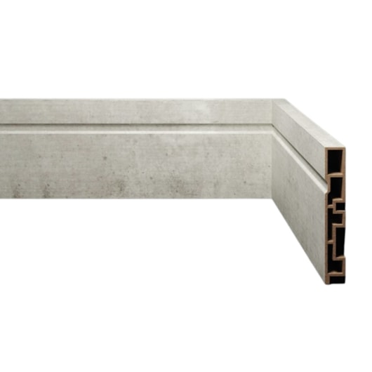 Rodapé  Acqua New Com Friso Cor 21 Eucafloor 10x240x1,5cm - Imagem principal - bd74c730-dd40-4259-b467-98ccf92556b3