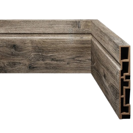 Rodapé  Acqua New Com Friso Cor 23 Eucafloor 10x240x1,5cm - Imagem principal - 606bae5d-6df0-4a85-8e91-6cf357072ee5