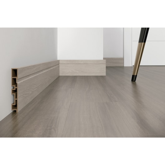 Rodapé  Acqua New Com Friso Cor 8 Eucafloor 10x240x1,5cm - Imagem principal - 5b2f7c76-bb2a-4071-a73c-2c3b133c5081