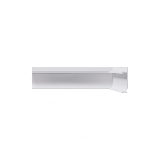 Rodapé Branco Neo Alumínio Inverso Curvo Santa Luzia 60x3000mm  - Imagem principal - b24f5b5c-90a5-4983-95b2-f7f523b50521