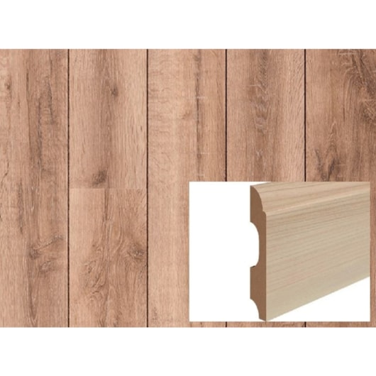 Rodapé Clean Arenal Durafloor 8x210cm - Imagem principal - 60f1cd59-ce16-4823-9714-43e4a497ddbf