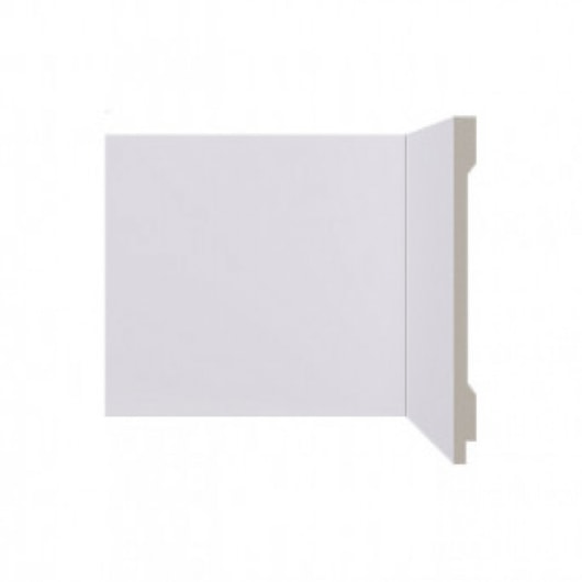 Rodapé De Poliestireno Branco Liso Lev151 Santa Luzia 150x2400mm - Imagem principal - 7daa63e0-23ab-4673-abe1-ccaa6ef39aca