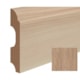 Rodapé Durafloor Clean MDF Medellin/Carvalho Viena 80x2100mm - 72748dde-5d0c-4c61-95bf-a80f8fe0a69f