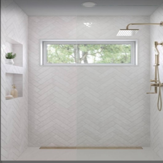 Rodapé Eliane Khali Off White Acetinado 14,5x120cm Retificado - Imagem principal - c1741e1f-463c-4e31-ad6c-fd0f609deaf0