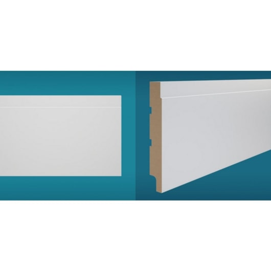 Rodapé Essencial 15x210cm Branco Polar P E06 Durafloor - Imagem principal - 2b267086-bf1f-4880-bfa9-660c8a9804a7