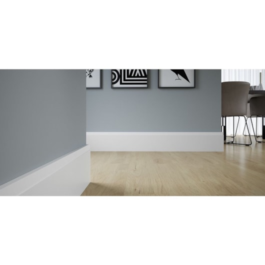 Rodapé Essencial 20x210cm Branco Polar P E06 Durafloor - Imagem principal - 446e4e54-10f8-4f9d-a7b2-6b3b952936af