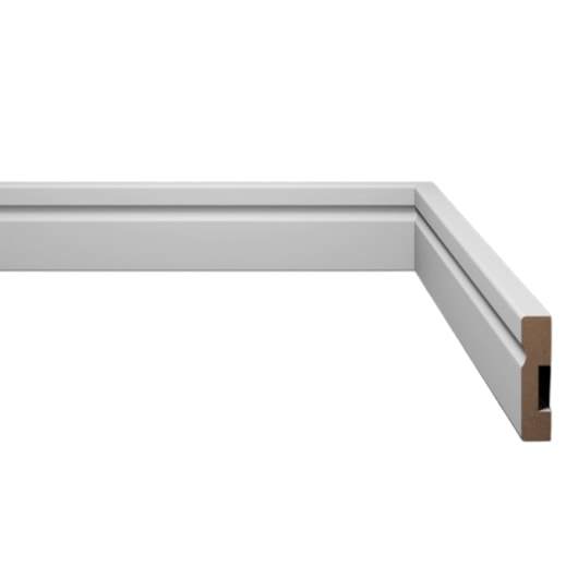 Rodapé Eucafloor Com Friso Estilo Branco Max 5x240cm - Imagem principal - a7f0d063-f279-4f5a-baac-1a22dfe95760
