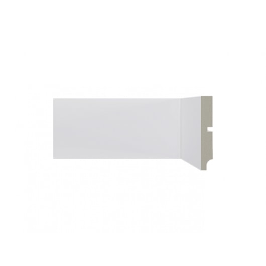 Rodapé Moderna 10cmx2,40m Branco Liso 547 Santa Luzia - Imagem principal - 4525683e-8f21-4e04-8615-0772f9509200