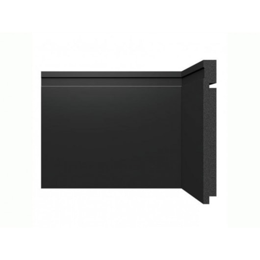 Rodapé Moderna 20cmx2,40m Preto Friso 3505 Santa Luzia - Imagem principal - 94c07697-961c-4dd5-91aa-3e20a4d1bf23