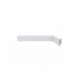 Rodapé Moderna 3cmx2,40m Branco Liso 466 Santa Luzia - 128ed221-3848-4263-be60-864cf9db29a6
