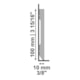 Rodapé Santa Luzia Branco 699 Liso Essence 100x2400mm - 39e50b2e-288e-41ce-8a31-0119bfe992b6