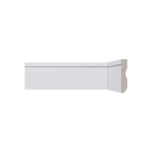 Rodapé Santa Luzia Branco Com Friso De Poliestireno Lev72 7x240cm - Imagem principal - ea2f5b4a-a06c-4efb-886b-e0b9da7fab26