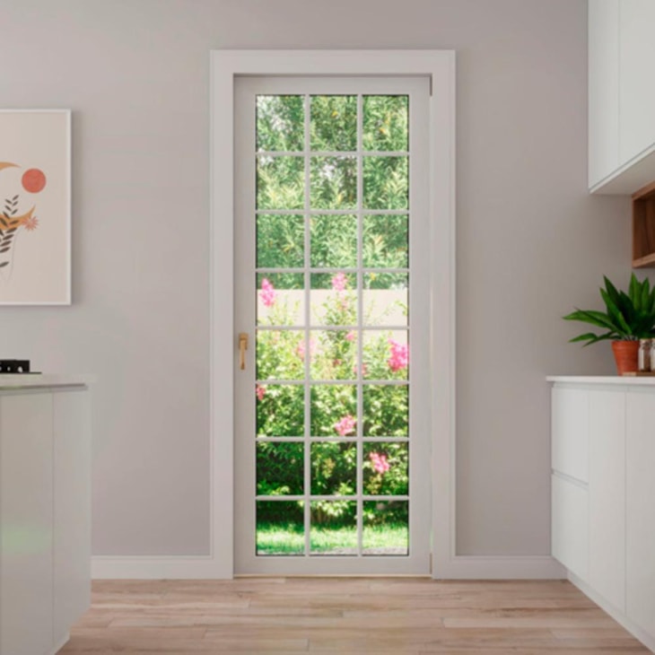 Rodapé Santa Luzia De Poliestireno Com Friso Branco 10x240cm
