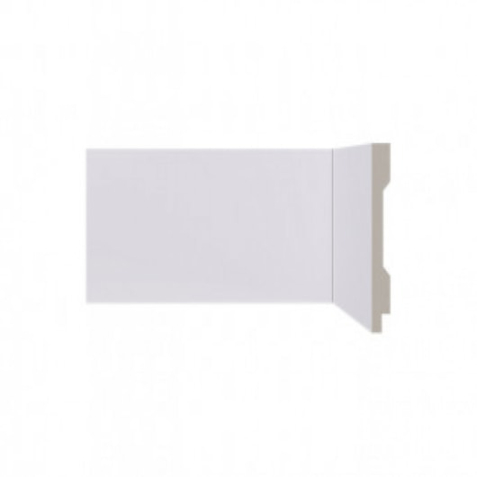 Rodapé Santa Luzia De Poliestireno Lev101 Branco 10x240cm - Imagem principal - 501ed01a-bbac-406e-a1eb-fddde36dfb58