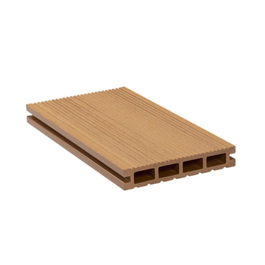 Rodapé Santa Luzia Ecodeck Teca 2,5x220cm - Imagem principal - 25240f12-9466-4f93-ba54-028af0094ba4