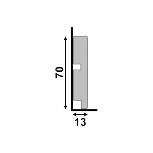 Rodapé Santa Luzia Fendi 451 70x2400mm - Imagem principal - 7decca87-ffe2-43d0-89df-fdcbfcdf859d