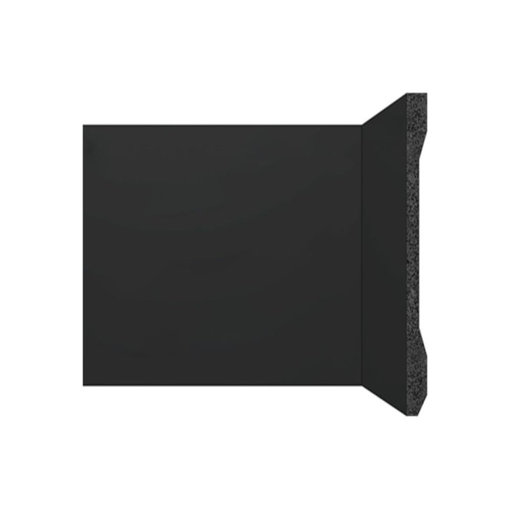 Rodapé Santa Luzia Lev151 Preto Liso