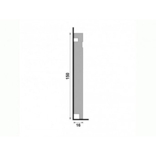 Rodapé Santa Luzia Moderna Black Friso 3480 150x2400mm - Imagem principal - 55604326-ee3b-4869-8770-1610c1687cba