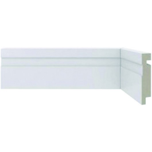 Rodapé Santa Luzia Moderna Branco Friso 456 70x2400mm - Imagem principal - ce5653b8-150b-44d6-a5a4-4190cf65d936