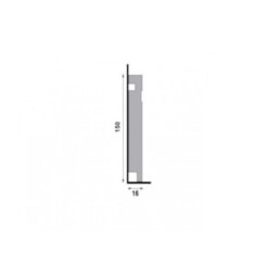 Rodapé Santa Luzia Moderna Branco Friso 480 150x2400mm