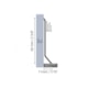 Rodapé Santa Luzia Neo Clinicus Anodizado 6x300cm - ccc35c4e-7eaa-49ef-b34b-86a24756c062