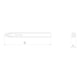 Rodel Titânio Universal Cortag 1,8x9cm - 29abf360-243f-4ed5-bc0f-9527b599ac6e
