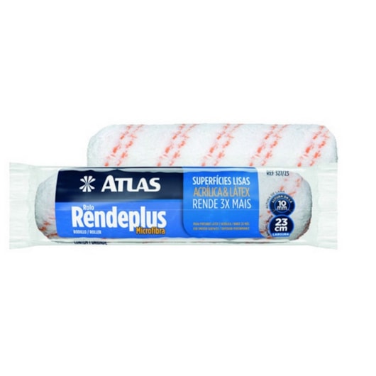 Rolo Atlas Microfibra 19 23cm 327 19 - Imagem principal - 9209ba87-006a-49e3-8869-af799f7b2fa6