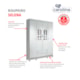 Roupeiro Selena 4 Portas Branco Brilho Carolina Baby - ef845b1d-5059-41bb-8ccc-7e5a13dc19d4
