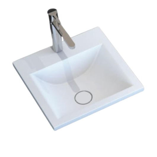 Sabbia Cuba De Duramatt Arco 40 Branco Fosco Acetinado Sabbia - Imagem principal - bb0503a6-cefc-4665-836d-a14367db8e3e