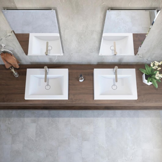 Sabbia Cuba De Duramatt Arco 60 Branco Fosco Acetinado Sabbia - Imagem principal - 20aa7bcb-41d6-4beb-a92b-678a8a9c81b6