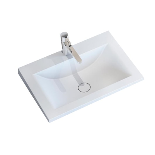 Sabbia Cuba De Duramatt Arco 60 Branco Fosco Acetinado Sabbia - Imagem principal - 52970154-af02-4710-bad9-ea1ed3cb4e33