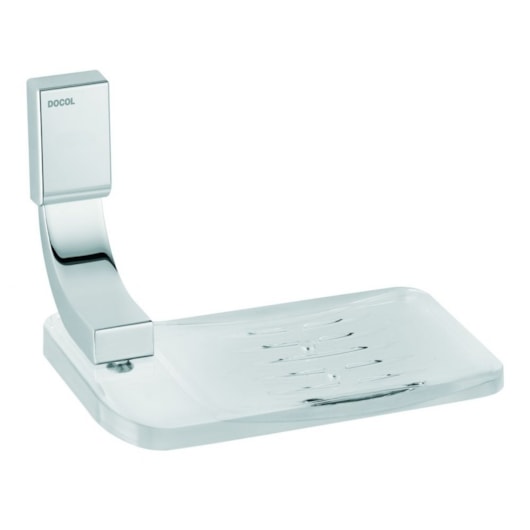 Saboneiteira Top Cromada Docol - Imagem principal - 16730438-37d1-4ba5-beea-665e4c7e1bcd